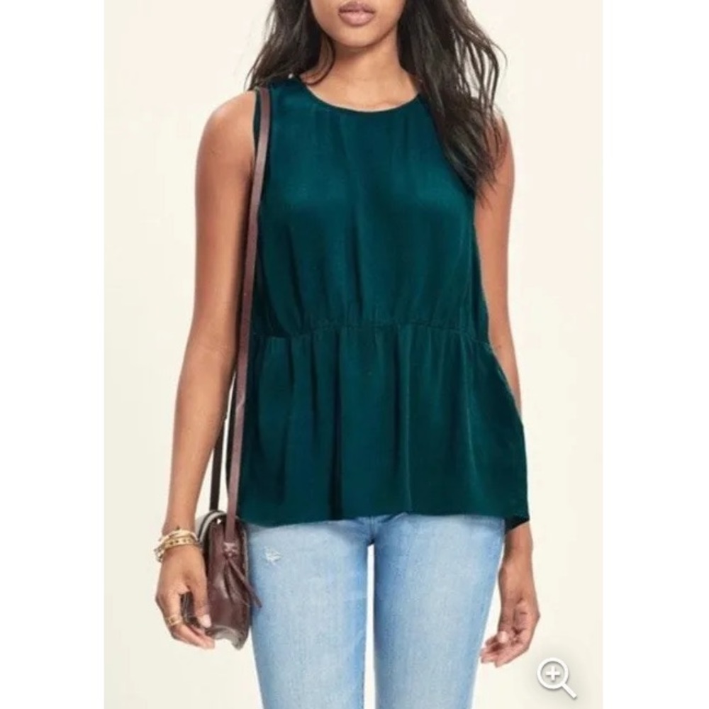 Madewell// sleeveless blouse size small